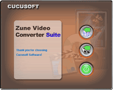 Screenshot - Zune Video Converter + DVD to Zune Converter Suite