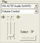 Integrated Volume Controls