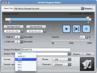 Screenshot - ImTOO Ringtone Maker for Mac