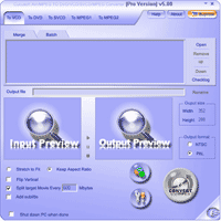 Screenshot - AVI to DVD VCD SVCD MPEG converter Pro