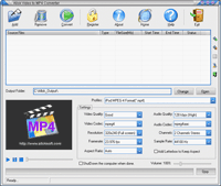 Screenshot - Allok Video to MP4 Converter