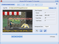 Screenshot - Moyea SWF to Apple TV Converter