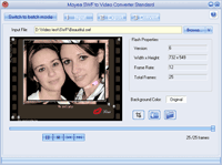 Screenshot - Moyea SWF to Video Converter Standard